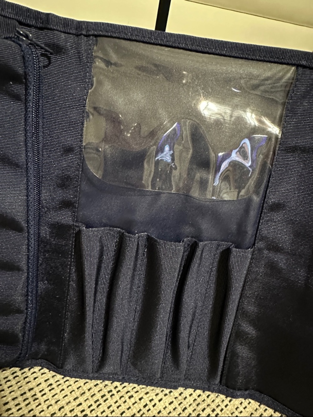 Dior Novelty Navy Canvas Make Up/Brush Organizer - Picture 9 of 13